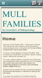 Mobile Screenshot of mullfamilies.co.uk
