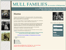 Tablet Screenshot of mullfamilies.co.uk